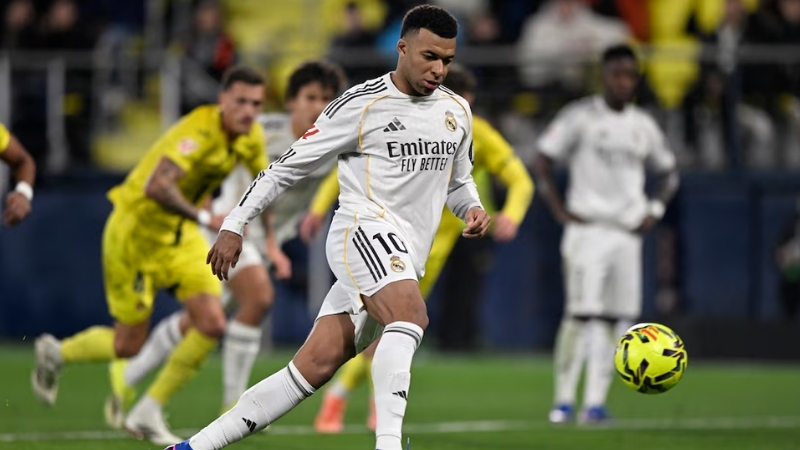 Real Madrid đang là đội chiếm ưu thế rõ rệt ở trận đấu này